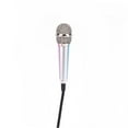 thumbnail image 2 of Microphone Mini Métallique de Karaoké à Connexion Filaire 3,5 mm pour Téléphone Cellulaire PC, 2 of 8