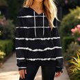 thumbnail image 1 of mfyjkho Tops Elegantes Para Mujer, Sudadera Con Capucha, Manga Larga, Bolsillo, Cordón Y Estampado Para Mujer, Estilo Casual Y Moderno Tops Para Salir L, 1 of 4