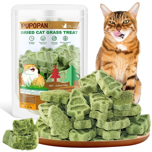 Palitos de dentición PupoPan para gatos, 100 g, comestibles para gatos