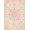 Peach Pink Ivory, Pattern 18, variant on Design&I 8'x10' Washable Area Rug Snag-Free Boho Vintage Ornate Southwestern Border Distressed Scroll Pink Flowing Dynamic for Dining Room, Large Office, Lounge