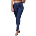 thumbnail image 2 of Jeans for Women, High Waist Stretchy Slim Fit Skinny Denim Pants with Pockets, 2 of 5