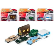 "Tow & Go" Set A of 3 Cars Series 2 "Johnny Lightning 50 Years" 1/64 Diecast Model Cars by Johnny Lightning