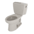 thumbnail image 1 of TOTO® Drake® Two-Piece Elongated 1.6 GPF Toilet with Right-Hand Trip Lever, Bone - CST744SR#03, 1 of 2