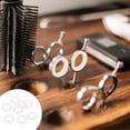thumbnail image 4 of KAKOWELY 8pcs Hairdressing Scissors Rings Useful Pets Grooming Scissors Finger Cover Loops,0.98"X0.98"X0.39", 4 of 4