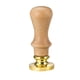 thumbnail image 2 of Cuadros Decorativos Retro Art Seal Handle DIY Craft Supplies para embalaje Scrapbooking (madera), 2 of 2