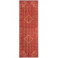 thumbnail image 2 of SAFAVIEH Sutton Ivy Floral Bordered Runner Rug, Rust, 3' x 8', 2 of 7