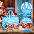 thumbnail image 4 of Billuyoard Bolsas de regalo de Navidad de tela de 20 piezas, varios patrones llamativos, tamaño adecuado resistente y duradero Kits de decoración para fiestas, 4 of 6