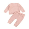 thumbnail image 2 of Ensembles Bébé Manches Longues Chandail Poches Latérales Pantalon à Cordon, 2 of 6