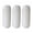 White, variant on Boat Fenders for Docking 3 Pack Boat Bumpers Ribbed Center Hole Boat Bumpers for Docking for 20-50ft Boat 10"Dx27.5"L
