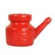 thumbnail image 1 of Olla Neti de CeráMica de 350 Ml para Limpieza de Nariz, Duradera, una Prueba de Fugas, para Enjuague Nasal, Lavado de Nariz, Hombres y Mujeres, Rojo, 1 of 5