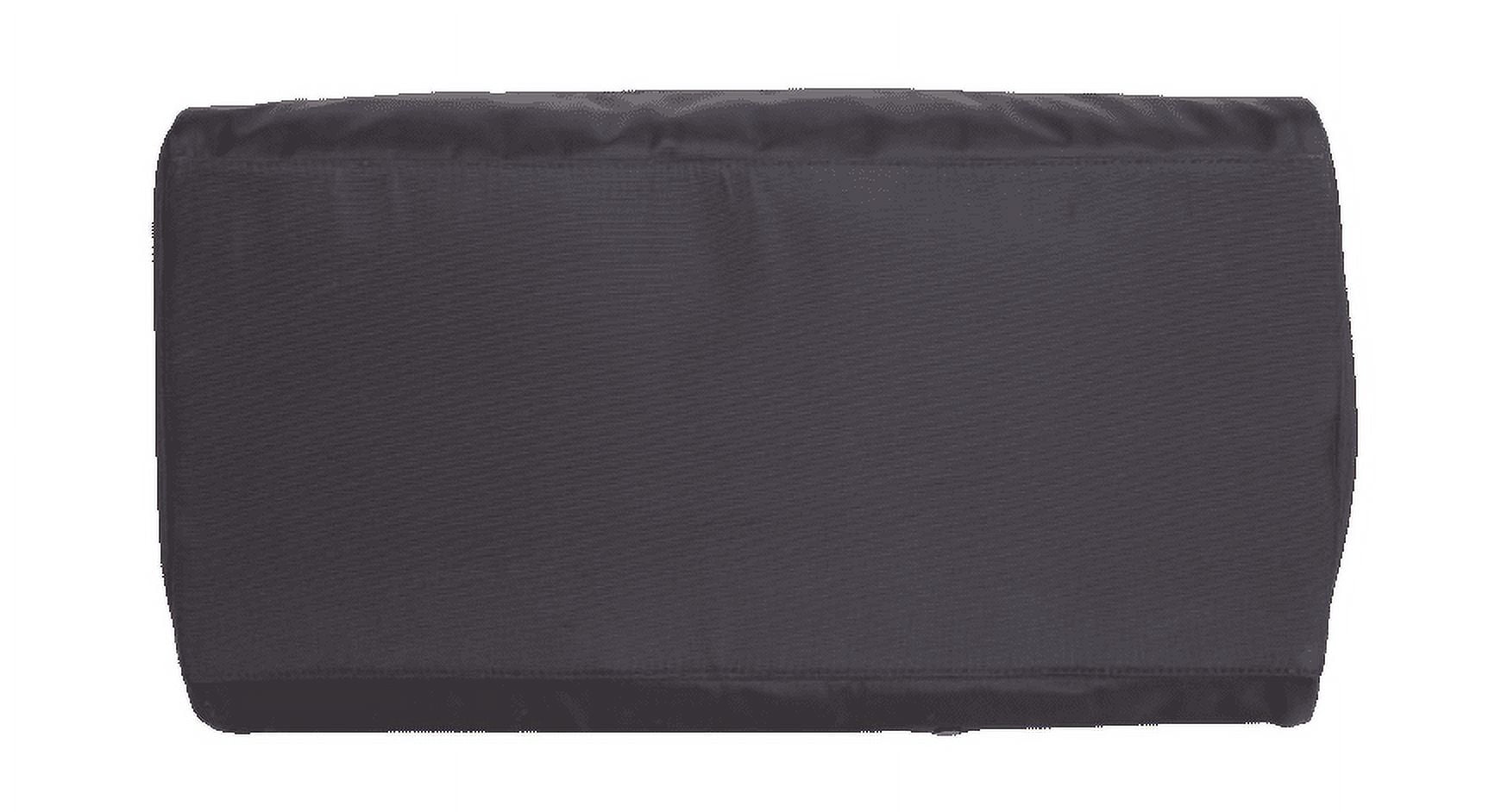 btL 18-inch Nylon Weekender Travel Duffel with a 15-inch Padded Laptop Sleeve, Black