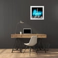 thumbnail image 3 of Carr, Hailey 12x12 White Modern Wood Framed Museum Art Print Titled - Neon Paris AB, 3 of 4