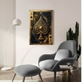 thumbnail image 6 of Epic Art 'Ace Of Spades' by Rey Klimt Acrylic Glass Wall Art, 24" x 36", 6 of 8