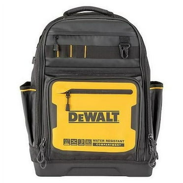 Dewalt Tool Bag, Yellow, Fabric, 43 Pockets
