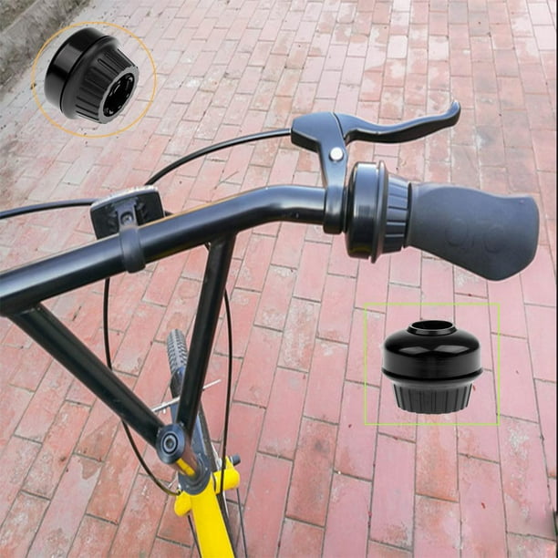 Nueva Campana de Bicicleta Invisible Campana de Bicicleta de Acero Inoxidable de Campana de Bicicleta Accesorios de Bocina Clásico Durable Negro Macarena Bike Handlebar Campana