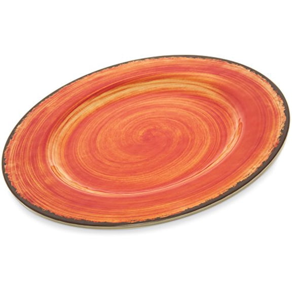 Carlisle 5400152 Mingle Melamine Dinner Plate, 11", Fireball