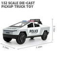 thumbnail image 4 of Toy Trucks Police Car Toy for 3+ Year Old Boys 1:32 Police Pickup Truck Toys with Lights and Siren Sounds Diecast Metal Toy Car Model Birthday for Kids Age 3-12, 4 of 7