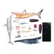 thumbnail image 3 of Anatomy Model 20 Detachable Organs Biology Medical Teaching, 3 of 5