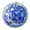 Blue, variant on LanSuare PVC Inflatable Beach Balls, Glitter Floating Water Toys, Transparent Sports Balls, Applicable Pool Parties, Ideal Summer Fun Games