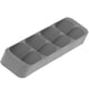thumbnail image 1 of Especiero de cocina Jadeshay Gris 8 frascos, 1 of 8