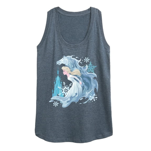 Disney Frozen 2 - Elsa & Frozen Horse - Women's Racerback Tank Top