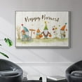 thumbnail image 2 of Gnome Harvest - Framed Gallery Wrapped Holiday Canvas - 27 x 41 - White Frame, 2 of 9