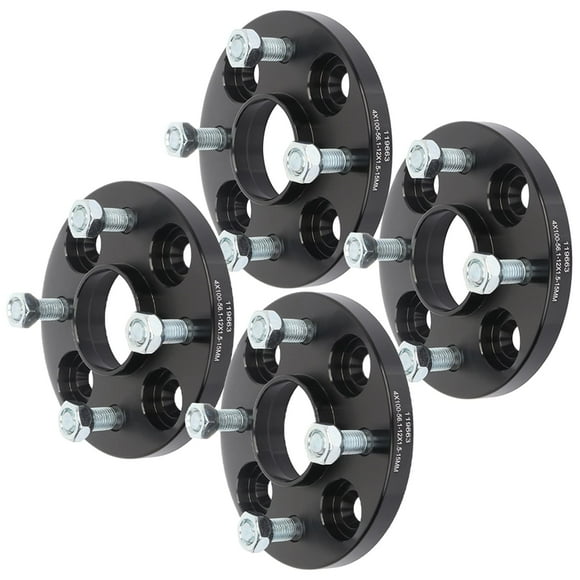 ROADFAR 4 Pcs Entretoises de Roue Hubcentes à 4 Crampons 4x100 15mm Épaisseur 56.1mm Pas de Filetage 12x1.5 Entretoises de Roue Compatibles pour Mirage G4 2017-2018 pour Integra 1990-2001