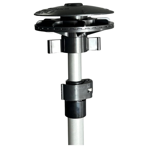 Boat Cover Venting System XYT Adjustable Aluminum Pole For Marine Storage Venting Heat Moisture With Rubber Tip
