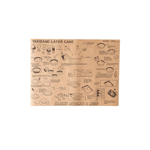 Papel de Envoltura de Sándwich 50 Papel de Envoltura de Sándwich, Papel Recubierto, Papel Absorbente de Aceite, Papel de Hamburguesa de Sándwich para el Hogar, Hojas de Papel de Envoltura de Papel de
