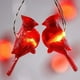 thumbnail image 3 of Guirnalda de luces navideñas decorativas con forma de cardenal, funciona con pilas, LED 3D con temática de pájaro rojo y control remoto para fiestas de Año Nuevo en casa, bodas y dormitorios., 3 of 5