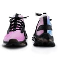 thumbnail image 3 of 2024 Colorful Marble Pattern Women Or Men Lace Up Flat Sneakers Female Mesh Walking Footwear, 3 of 8