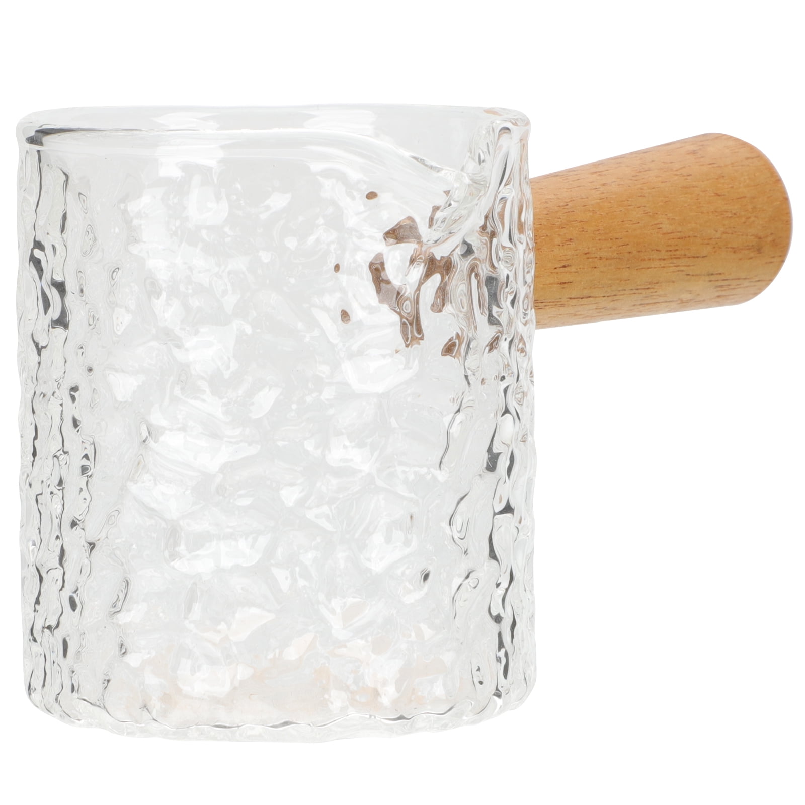 Expresso Shots Cup Concentrated Coffee Clear Mug Espresso Cups Supplies Cream Glass Wood