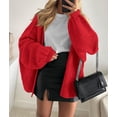 thumbnail image 2 of Suéter PRETTYGARDEN Otoño 2025 Oversize Rojo XL, 2 of 8