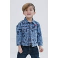 thumbnail image 4 of Disney Mickey Mouse Goofy Donald Duck Little Boys Denim Jacket Friends / Blue 6, 4 of 5