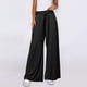 thumbnail image 1 of WILLBEST Pantalones de Yoga Casuales de Pierna Ancha para Mujer, Suaves Y Cómodos, con Diseño de Cordones Verticales para Uso Diario 2709 Grande, 1 of 5