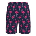 thumbnail image 6 of Naloa Cute Flamingo Men's Beach Shorts, Surfing shorts, Swim trunks, Quick Dry Swim Trunks for Surfing Beach Fun - XX-Large, 6 of 9