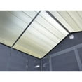 thumbnail image 6 of Palram - Canopia SkyLight 6' x 8' Polycarbonate/Aluminum Storage Shed - Gray, 6 of 7