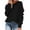 Black, variant on UAMVSH Women's Crochet Sweater Round Neck Long Sleeve Knit Fall Pullover Casual Trendy Sweater Tops