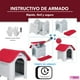 thumbnail image 5 of Casa Para Mascotas Q PERRON Modelo City Color Rojo, 5 of 6