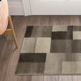 thumbnail image 6 of Superior Modern Geometric Fire Retardant and Anti-Static Indoor Area Rug, 2'x3', Beige, 6 of 6