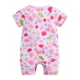 thumbnail image 3 of MYGBCPJS Baby Double Zipper Romper Infant Short Sleeve PJS Toddler 1 Piece Sleep N Play, 3 of 6