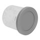 thumbnail image 5 of Taza De Pinta, Apilable, Fácil De Limpiar, Transparente, Tarro De Almacenamiento Para Helado, Tapa De PET A Prueba De Fugas Para La Serie NC299AM C300s Para Batidos De Sorbete, 5 of 7