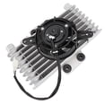thumbnail image 2 of Universal Oil Cooler, Engine Oil Cooler Quickly Cooling  For Most Motorcycles, 2 of 8