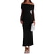 thumbnail image 1 of Vestido PRETTYGARDEN Maxi Ajustado con Mangas Largas y Hombros Descubiertos XL, 1 of 8