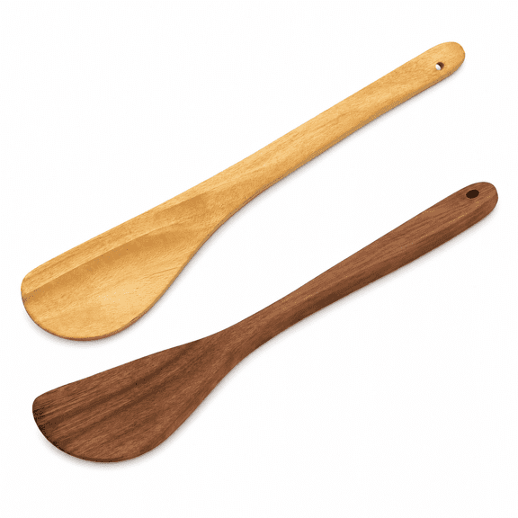 Wooden Cooking Spoon Set Heat Resistant Kitchen Utensils for Mixing Stirring Serving Cooking and Nonstick Cookware Protection