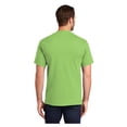 thumbnail image 2 of Port & Company Men's Classic Fit Tall Essential Cotton T-Shirt Lime Large Tall, 2 of 6