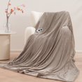 thumbnail image 2 of MARNUR Electric Blanket 72" x 84" Full Size Heated Blanket, Fast Heating, 6 Heating Levels, 10H Auto-off, Machine Washable - Linen, 2 of 10