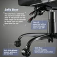 thumbnail image 6 of Bossin Big and Tall Gaming Chair 400lb Weight Capacity,Gamer Chairs for Adults,Video Game Chair wth Footrest,Racing Style Computer Gamer Chair with Headrest and Lumbar Support, 6 of 7