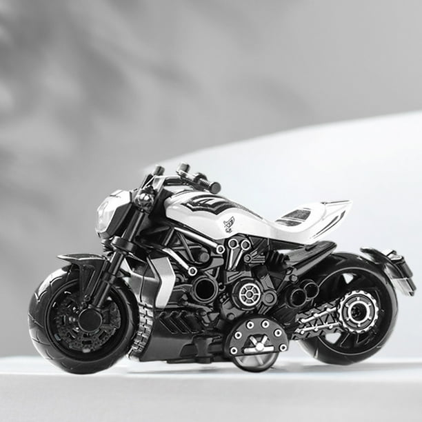 Juguetes para niños, motocicletas de simulación de aleación para niños, coches de juguete, adornos, vendedores ambulantes, juguetes
