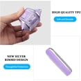 thumbnail image 5 of Key Fob Cover Compatible with Honda Accord Civic Pilot CR-V Passport Insight EX Odyssey 2015-2021 Keychain Case Holder Protector,Purple, 5 of 6